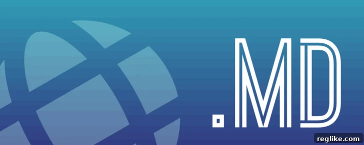 Dispute Erupts Over Ownership of Moldovas .md Domain 2 dot md graphic - A visual representation of the .md country code top-level domain, symbolizing digital presence and national identity.