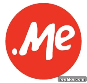 Bite.me Secures Top Spot in Premium .ME Sales This Year 2 Logo for .me has .me in white letters inside a red circle