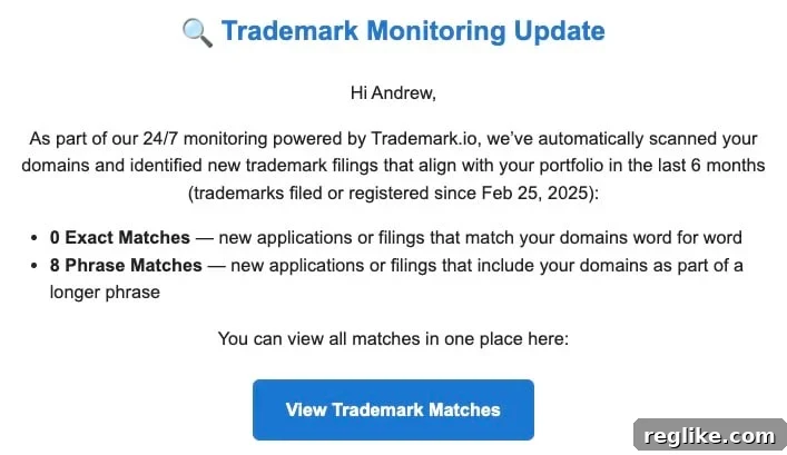 Atom Pioneers Trademark Alerts for Domain Sellers 2 Atom trademark.io alert