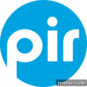 Logo for Public Interest Registry featuring pir in lowercase white letters inside a blue circular emblem, symbolizing trust and public service in the digital realm.