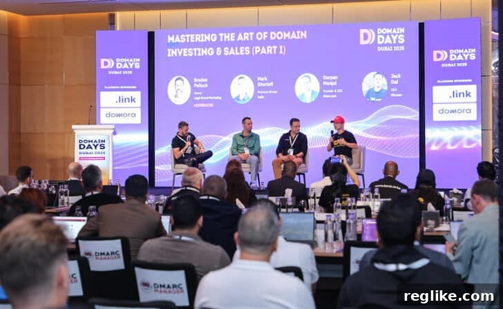 Domain Days: 2025 Wrapped, 2026 Dates Unveiled 2 Domain Days panel discussion with industry experts in Dubai