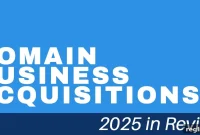 2025 Domain Acquisition Highlights: A Year in Review