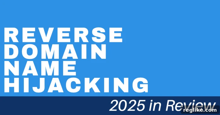 2025 Retrospective: Combating Domain Name Grab Backs 2 Image depicting the rise of RDNH cases in 2025