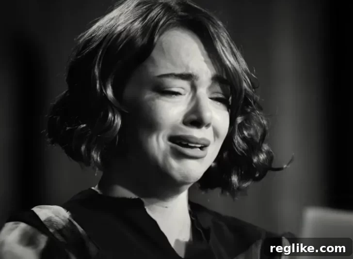 Emma Stone's frustrated reaction to her domain being taken
