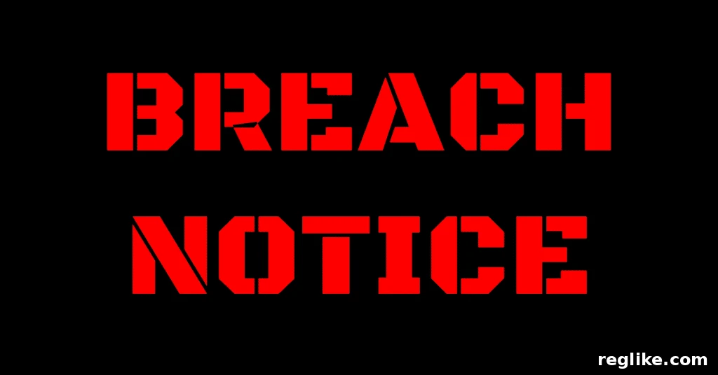 Seven Domain Name Registrars Face ICANN Compliance Issues 2 Breach Notice in Red Letters