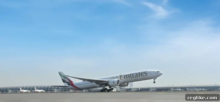 Middle East turmoil reshapes ICANN85 travel plans 2 Emirates airplane