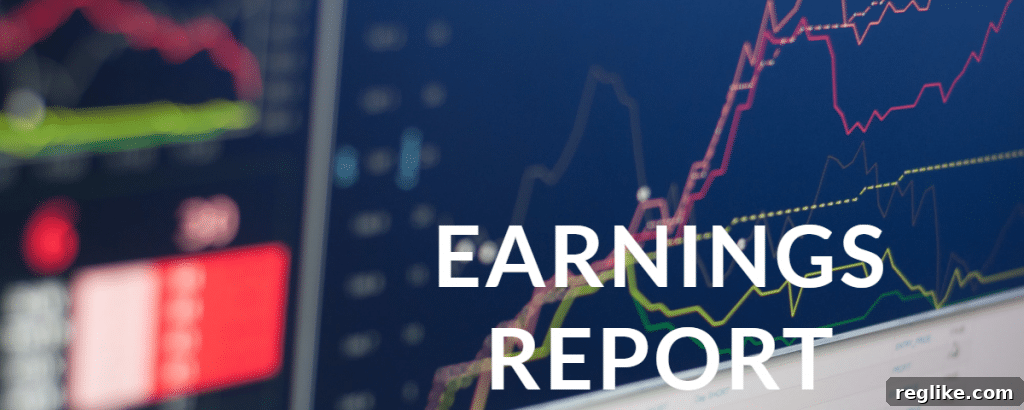 Team Internet Group Navigates 2025 with Results and Ongoing Domain Business Sale 2 Picture of stock chart with the words "earnings report"