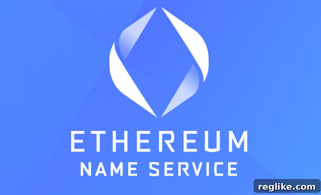 ENS's Strategic Move: Bidding for .ENS Top-Level Domain via ICANN 2 Logo for Ethereum Name Service