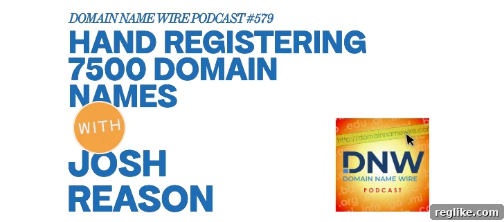 7,500 Domains By Hand A Monumental Feat 2 Finding profitable domain names for hand registration