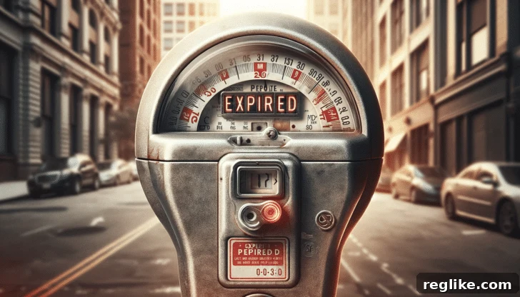 Expired Domains Reach New Heights 2 an expired parking meter