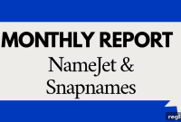 156 Recent Domain Sales Reported by NameJet and SnapNames