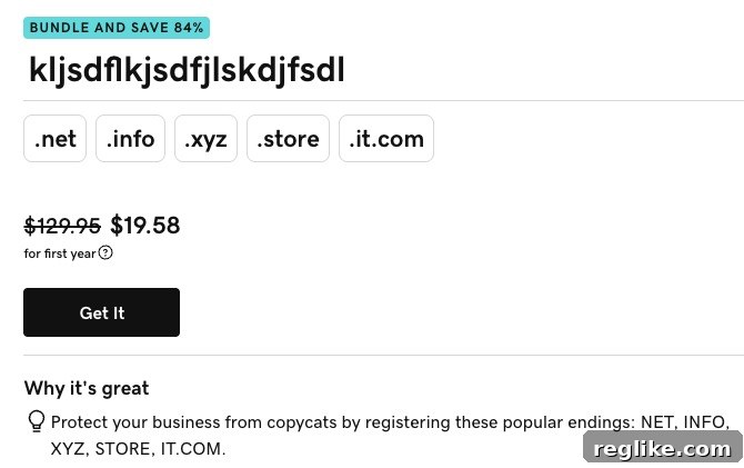 Domain Stuffing: When Free Domain Promotions Go Too Far 2 GoDaddy bundle offer for five domains