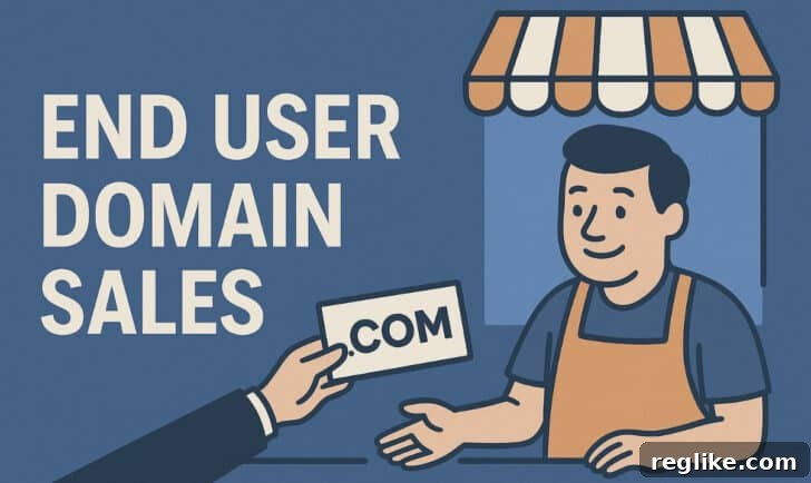 How Mergers Are Driving New End-User Domain Acquisitions 2 A shopkeeper receiving a domain name