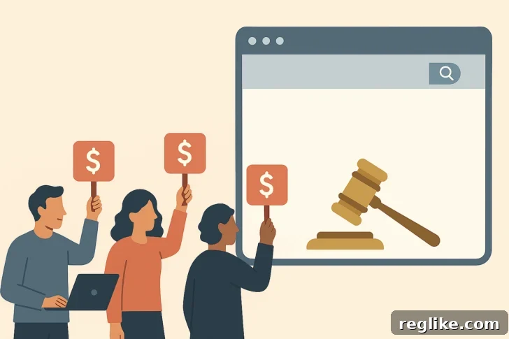GoDaddy Domain Auctions End Tuesday and Wednesday This Week 2 People bidding in an online auction