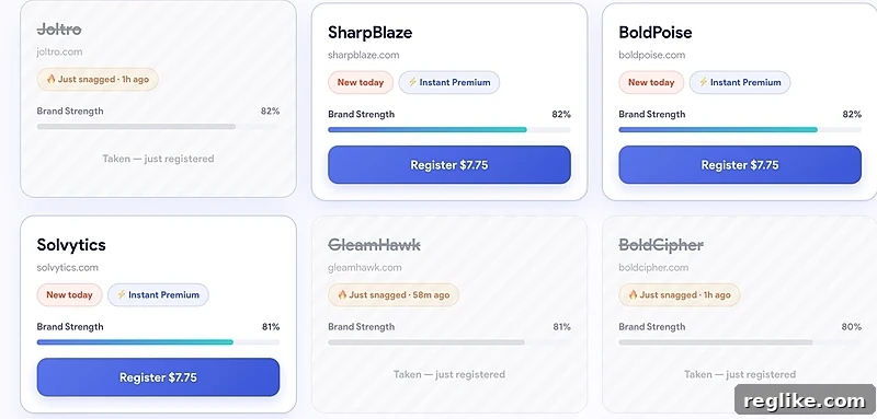 Atom Launches Instant Premium Domains for $7.75 2 Image of Atom Domain Deals