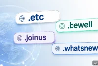 TLD1 Files Applications for .etc, .bewell, .joinus and .whatsnew
