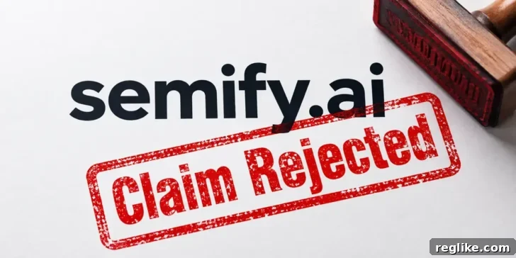 Claim Rejected stamp